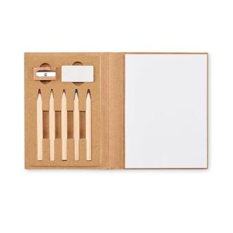 KISAN Kids 60 sheet drawing set Fawn