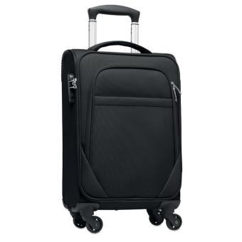 VOYAGE 600D RPET Soft trolley Black