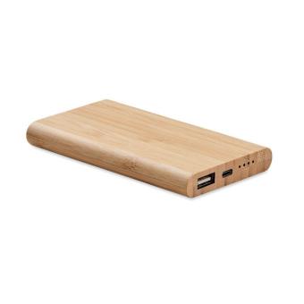 ARENAPOWER C 4000 mAh Bamboo power bank Timber