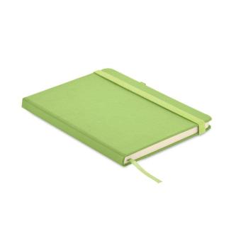 ARPU Recycled Leather A5 notebook Lime