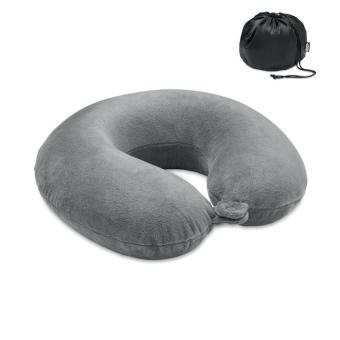 DREAMS Travel Pillow in 210D RPET Convoy grey