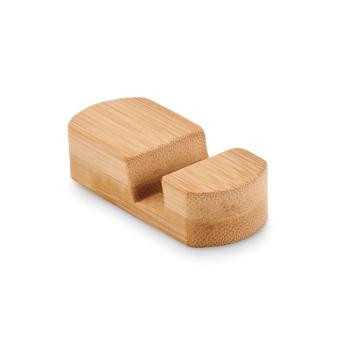 POY Mini bamboo phone stand Timber