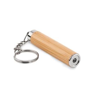 PIANTI Mini bamboo torch with key ring Timber