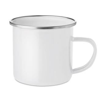 PLATEADO Vintage Kaffeebecher 350 ml Weiß
