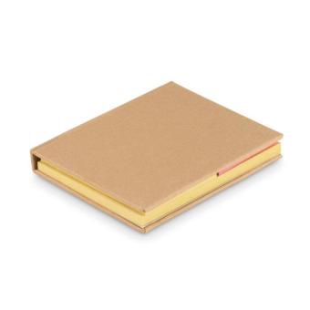 RECYCLO Sticky note memo pad recycled Fawn