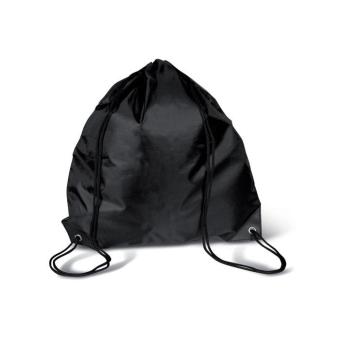 SHOOP 190T Polyester drawstring bag Black