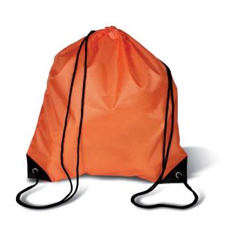 SHOOP 190T Polyester drawstring bag Orange