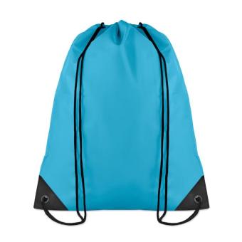 SHOOP 190T Polyester drawstring bag Turqoise