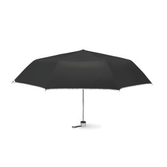 CARDIF Faltbarer Regenschirm Schwarz