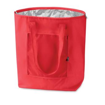 PLICOOL Foldable cooler shopping bag Red