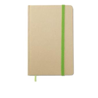EVERNOTE A6 recycled notebook 96 plain Lime