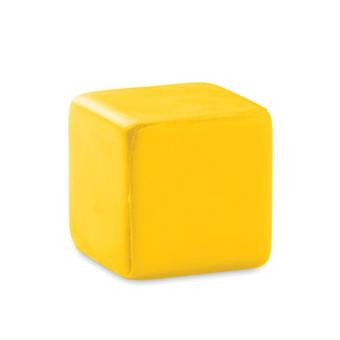 SQUARAX Anti-stress square Yellow