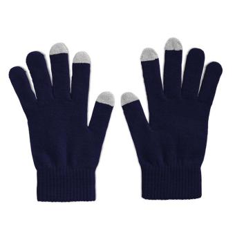 TACTO Tactile gloves for smartphones Aztec blue