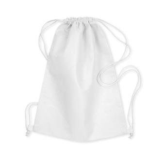 DAFFY 80gr/m² nonwoven drawstring White