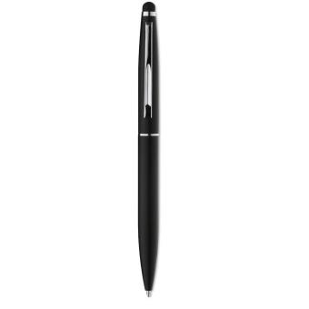 QUIM Twist type pen w stylus top Black
