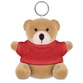 NIL Teddy bear key ring Red