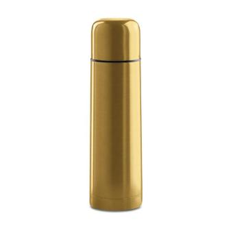 CHAN Double wall flask 500 ml Flat golden