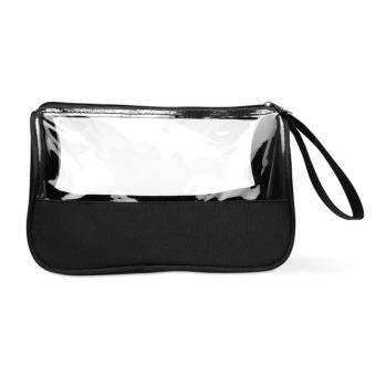 PLAS Toiletry bag microfiber w PVC 