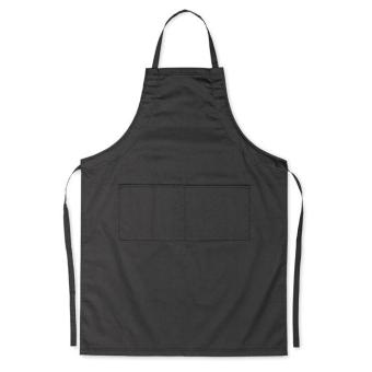 FITTED KITAB Adjustable apron Black