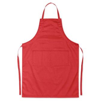 FITTED KITAB Adjustable apron Red