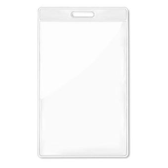 BADGO Transparent badge 7.5cmx12.5cm Transparent