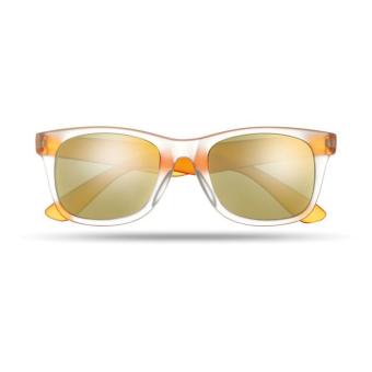 AMERICA TOUCH Sunglasses with mirrored lense Orange