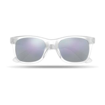 AMERICA TOUCH Sunglasses with mirrored lense Transparent