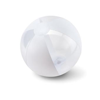 AQUATIME Inflatable beach ball White