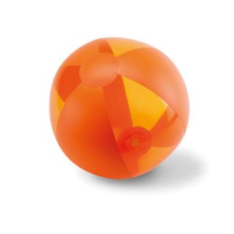 AQUATIME Inflatable beach ball Orange