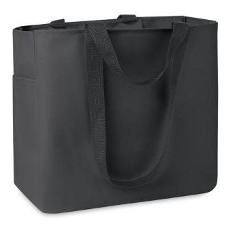 CAMDEN 600D Polyester shopping bag Black