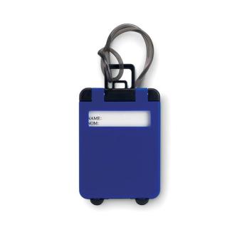 TRAVELLER Luggage tags plastic Bright royal