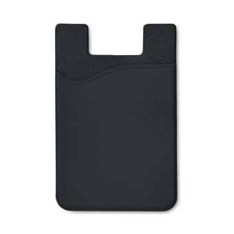SILICARD Silicone cardholder Black