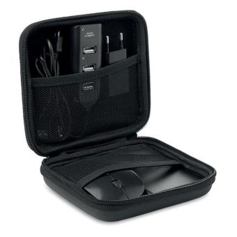 POWERSET Computer accessories pouch Black