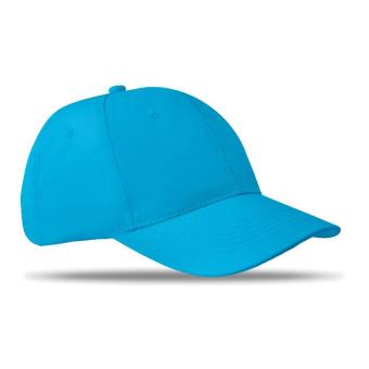 BASIE 6 panels baseball cap Turqoise