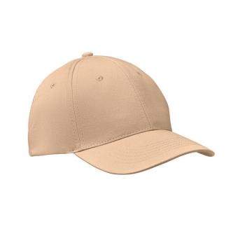 BASIE Baseball Kappe 6 Panels Elfenbein