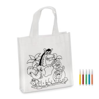 SHOOPIE Mini shopping bag White