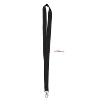 SIMPLE LANY Lanyard Schwarz