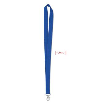 SIMPLE LANY Lanyard Königsblau