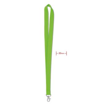 SIMPLE LANY Lanyard 20 mm Lime