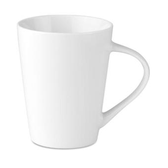 ROME Porcelain conic mug 250 ml White