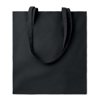 COTTONEL COLOUR + 140gr/m² cotton shopping bag Black