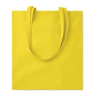 COTTONEL COLOUR + 140gr/m² cotton shopping bag Yellow