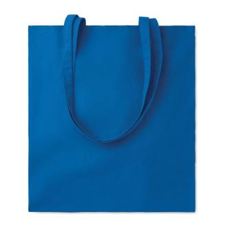 COTTONEL COLOUR + 140gr/m² cotton shopping bag Bright royal