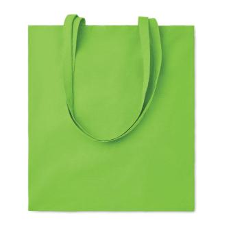 COTTONEL COLOUR + Shopping Bag Cotton 140g/m² Limettengrün