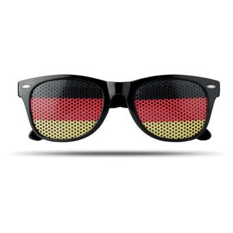 FLAG FUN Fan Sonnenbrille Gelb