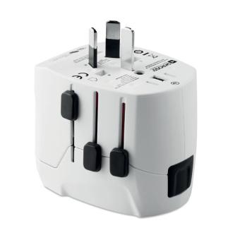PRO LIGHT USB PRO Light 2x USB. 3-pole White