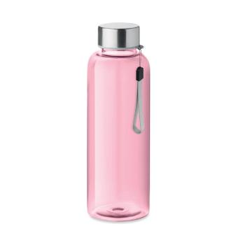 UTAH Trinkflasche Tritan 500ml Transparent rosa