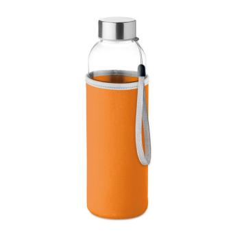UTAH GLASS Trinkflasche Glas 500 ml Orange