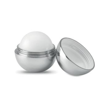 UV SOFT Round lip balm UV finish Shiny silver