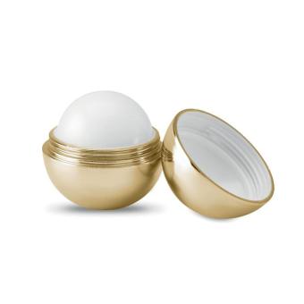 UV SOFT Round lip balm UV finish Gold